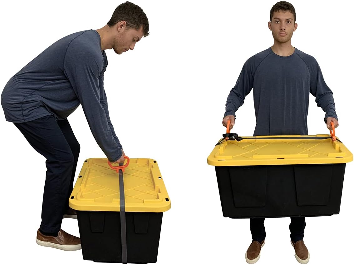 4 Pack Lifting Strap System for Furniture, Appliances, Boxes and Construction Materials L165701