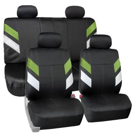 Green Neoprene Car Seat Covers Full Set Universal Q28147