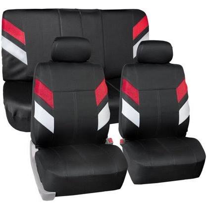 Green Neoprene Car Seat Covers Full Set Universal Q28147
