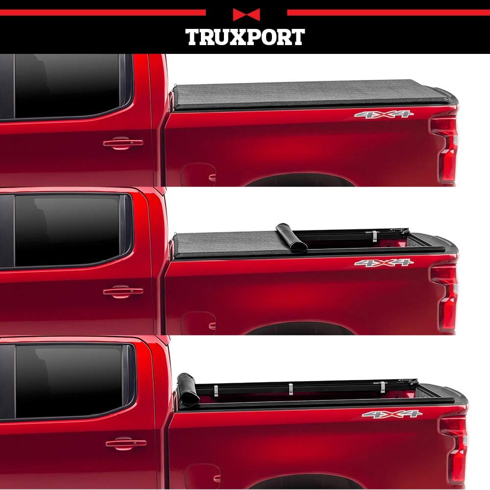 Soft Roll Up Truck Bed Tonneau Cover A178