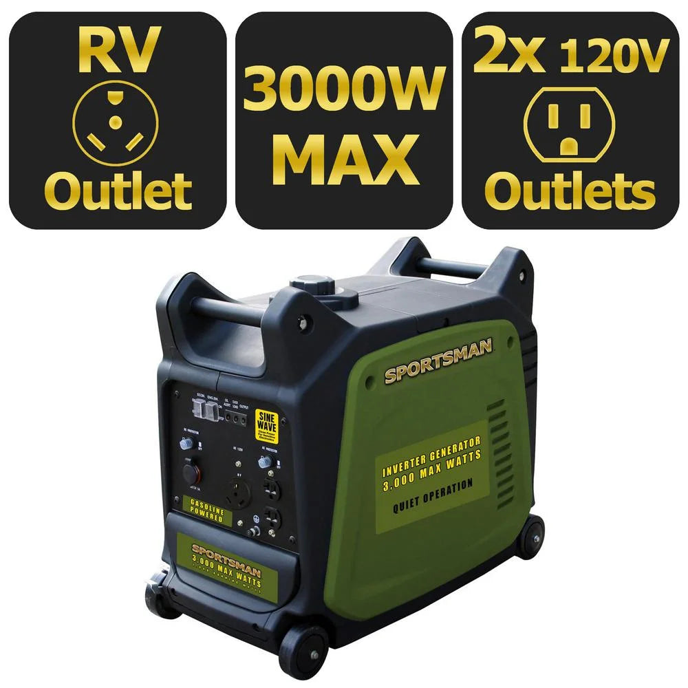 3500 Watt Inverter Gasoline Generator J80233