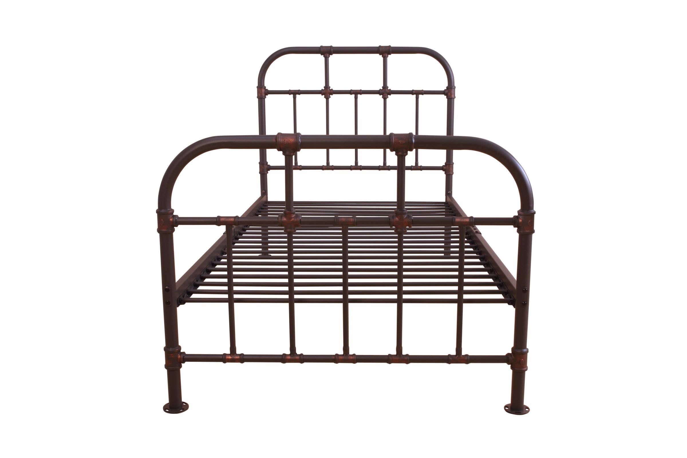 Twin Bed Sandy Gray O112303