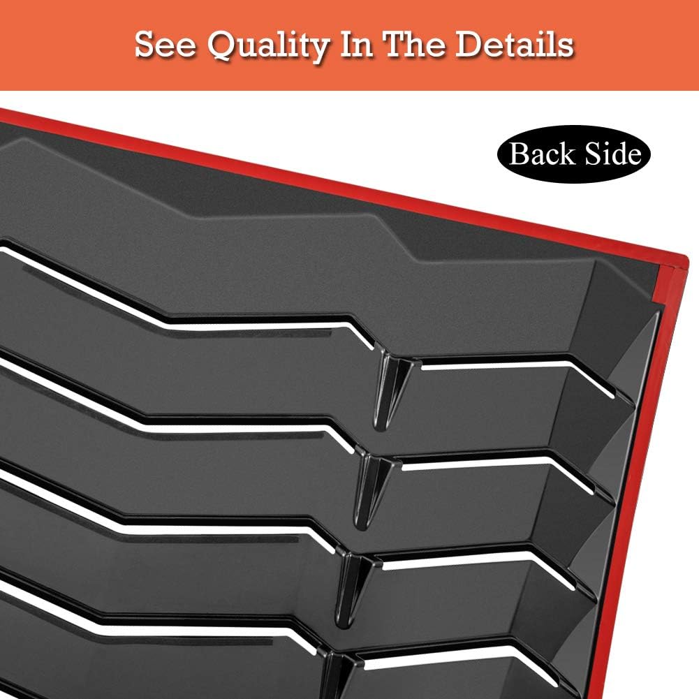 Rear Window Windshield Louver ABS Plastic T320