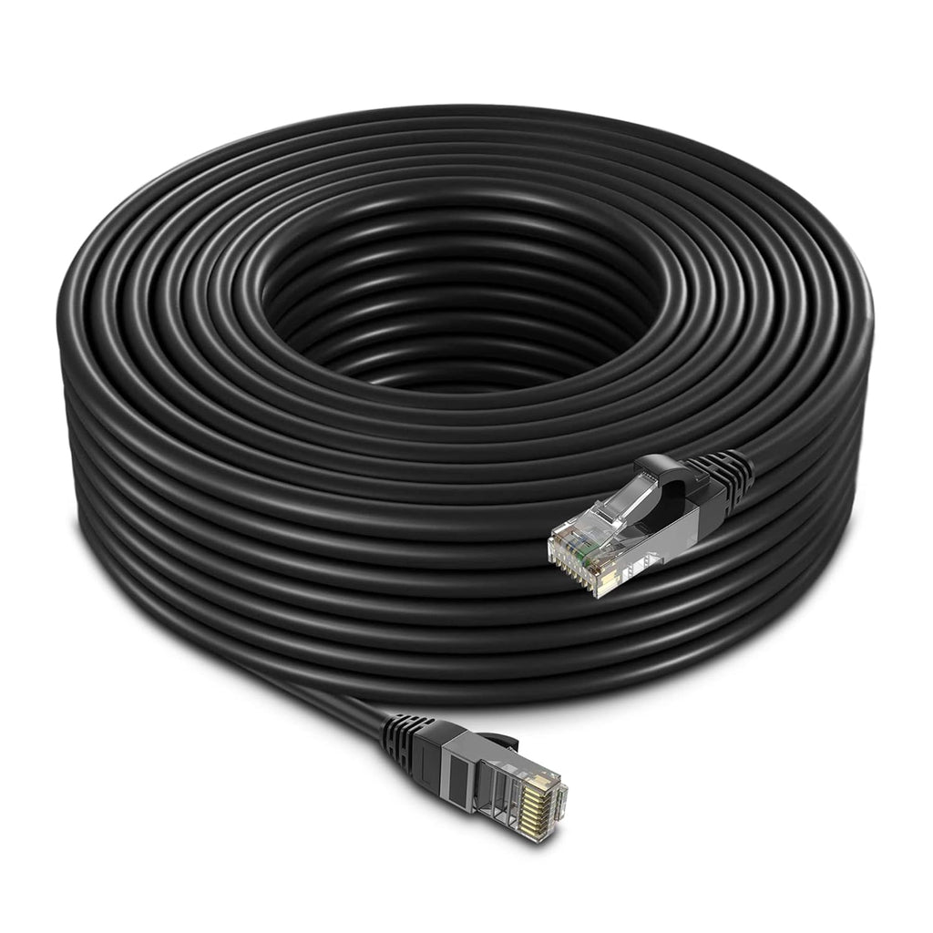 Cat6 Ethernet Cable 250 ft Pack of 2 K639451