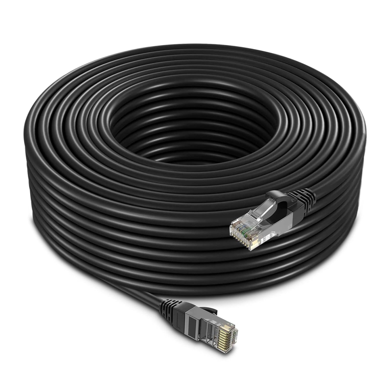 Cat6 Ethernet Cable 250 ft Pack of 2 K639451