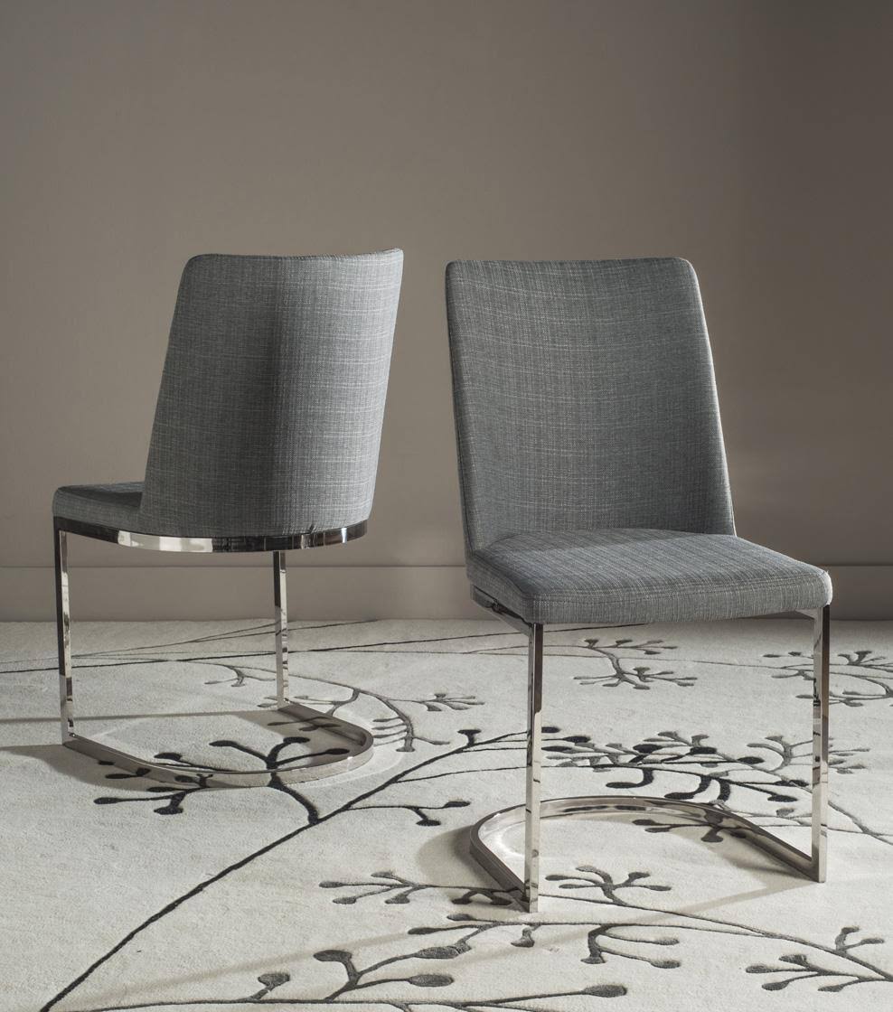 Grey Side Chair (Set of 2) E806654