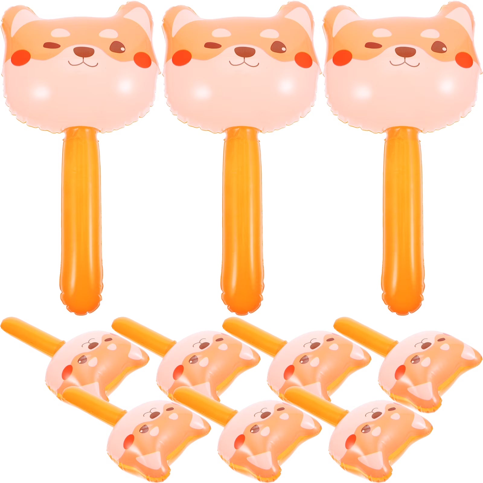 10pcs Inflatable Hammer Toys with Bell Inside A245099