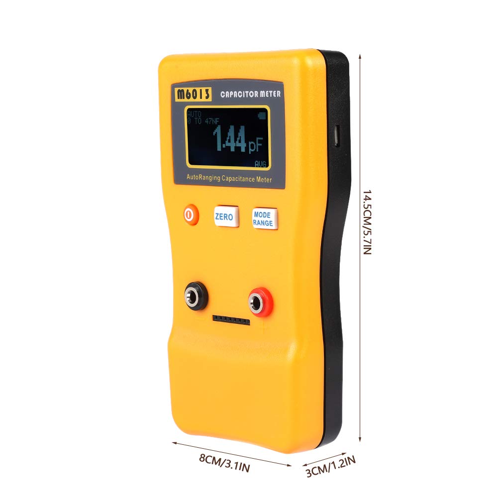 M6013 LCD Capacitor Meter Capacitance Resistance Tester J2330