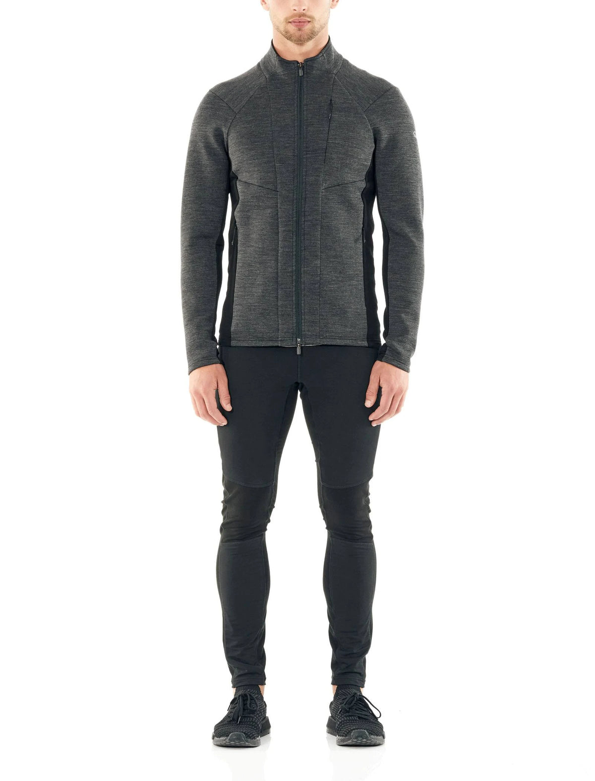 Small Jet Heather Zip Jacket D330095