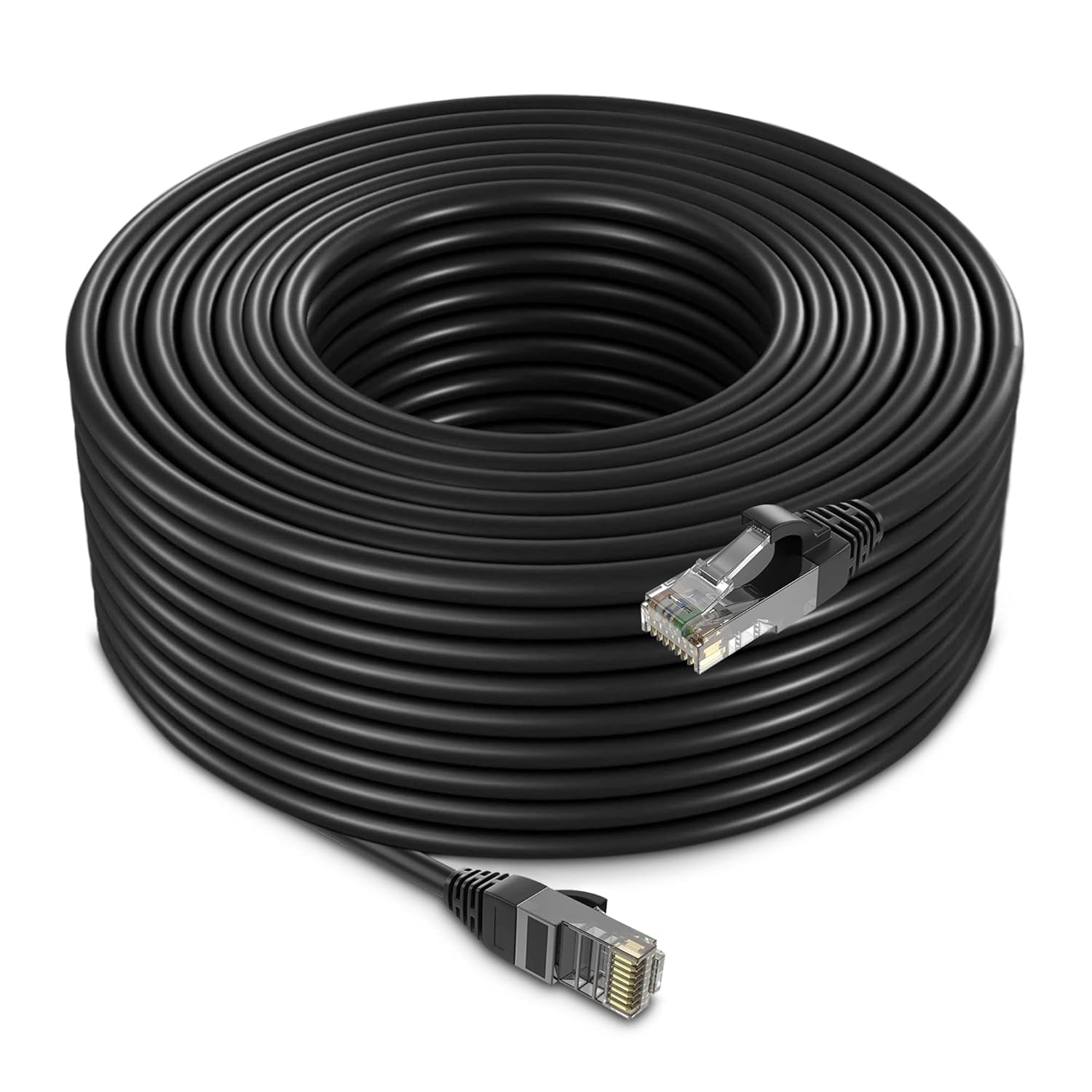 Cat6 Ethernet Cable 250 ft Pack of 2 K639451