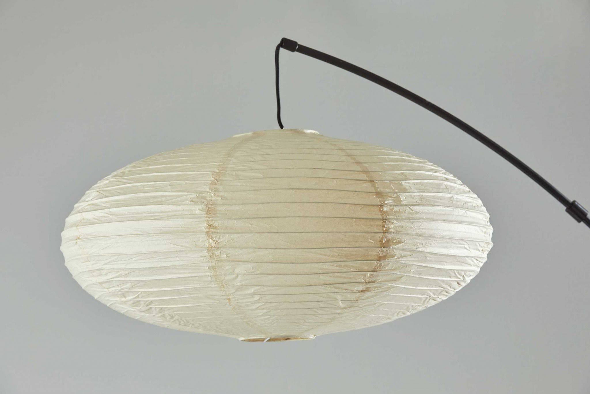 Black Metal Arc Lamp L66384