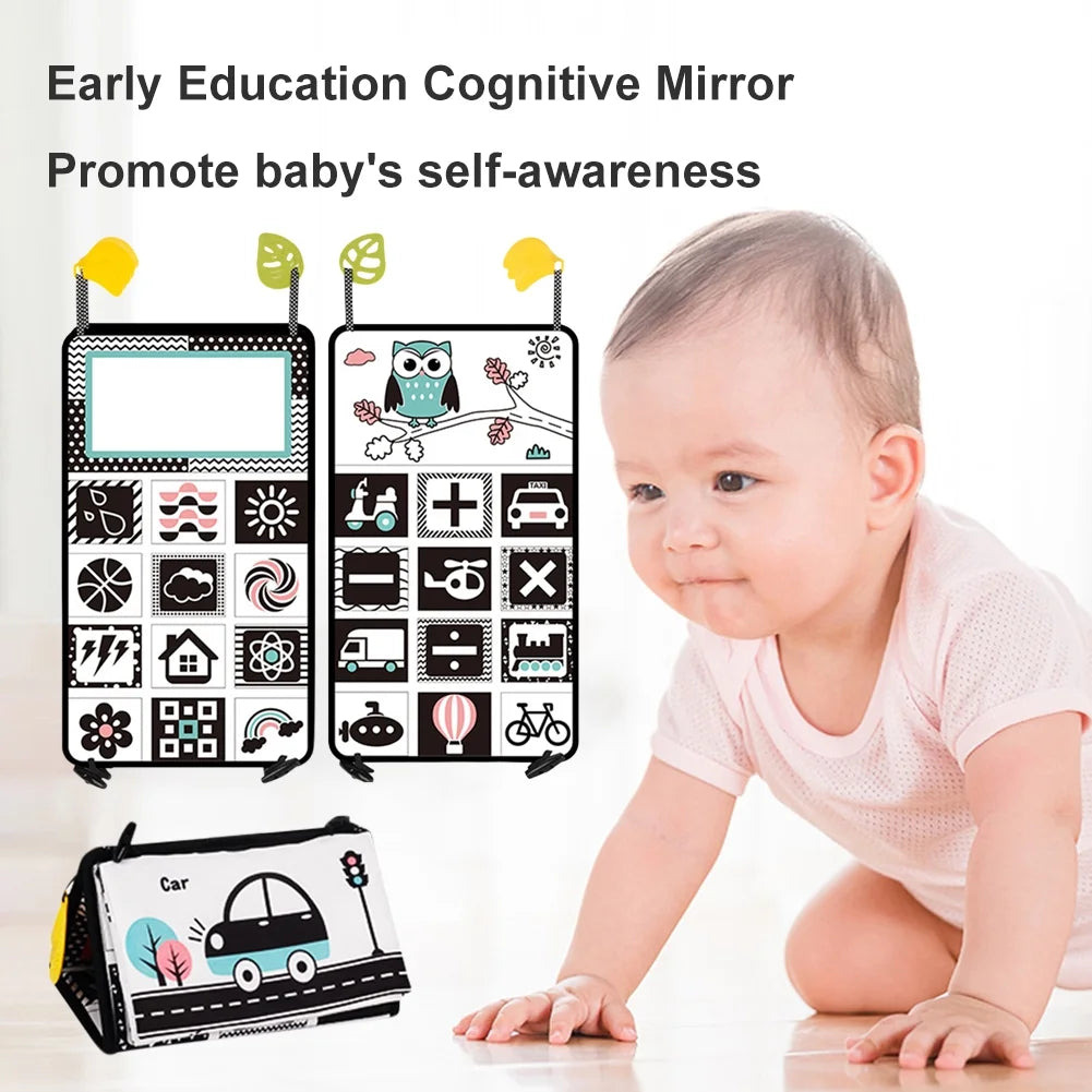Foldable Mirror Toy Visual Auditive Toys W556046