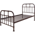 Twin Bed Sandy Gray O112303