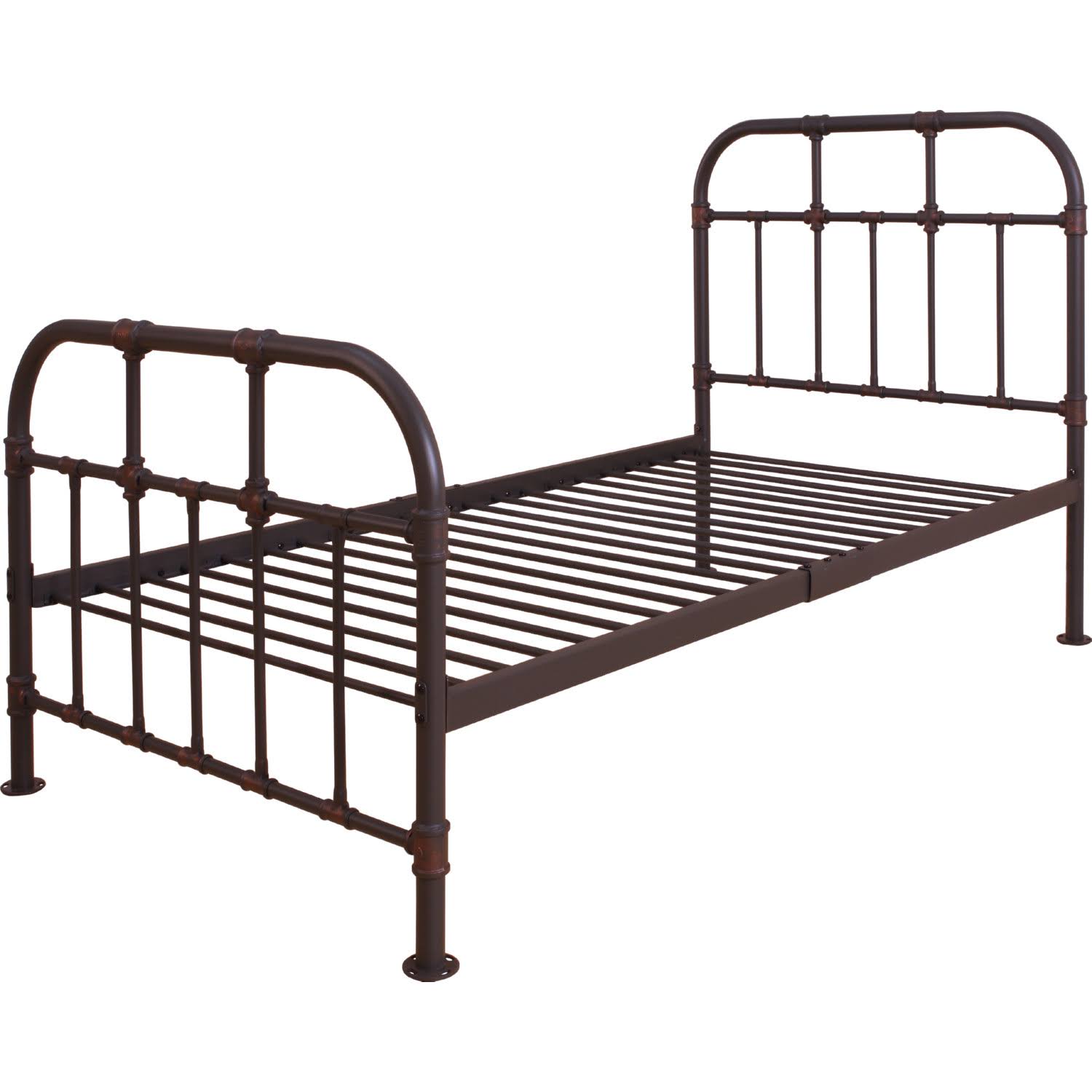 Twin Bed Sandy Gray O112303