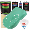 Light Aqua Gallon Low VOC Urethane Basecoat Clearcoat Car Auto Paint Kit Z1272