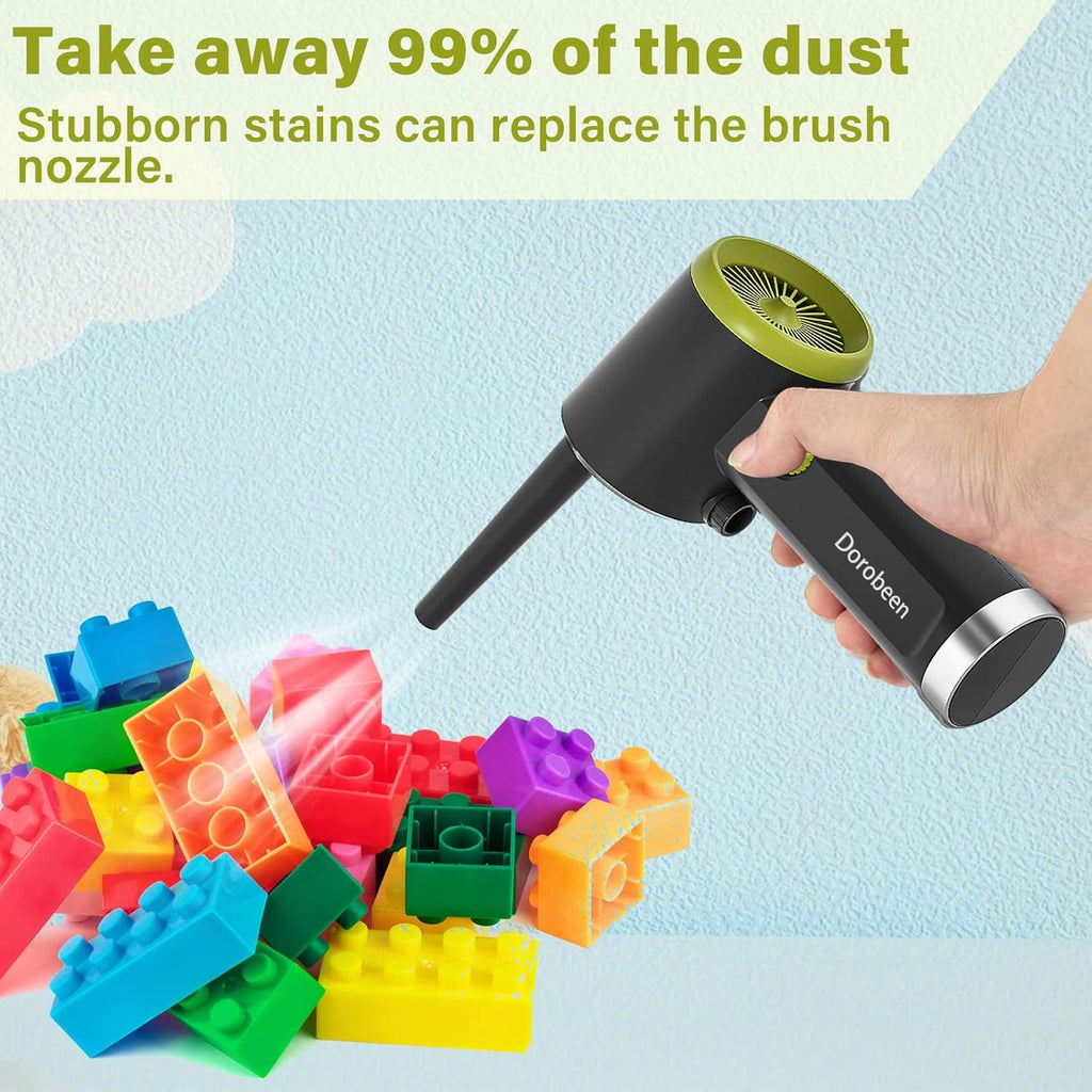 Compressed Air Duster, Cordless Handheld Air Blower, 41000RPM, Rechargeable, Pack of 2 J24363