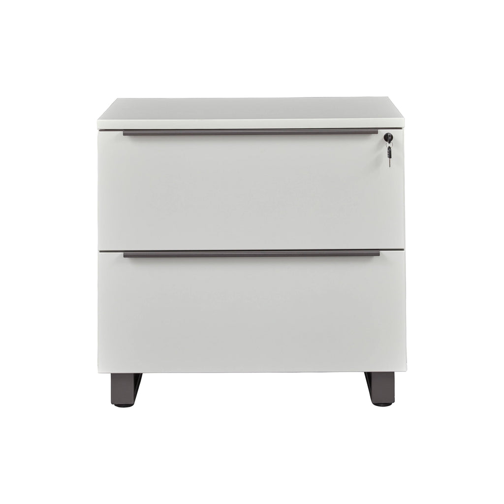 White Lateral File Cabinet F180