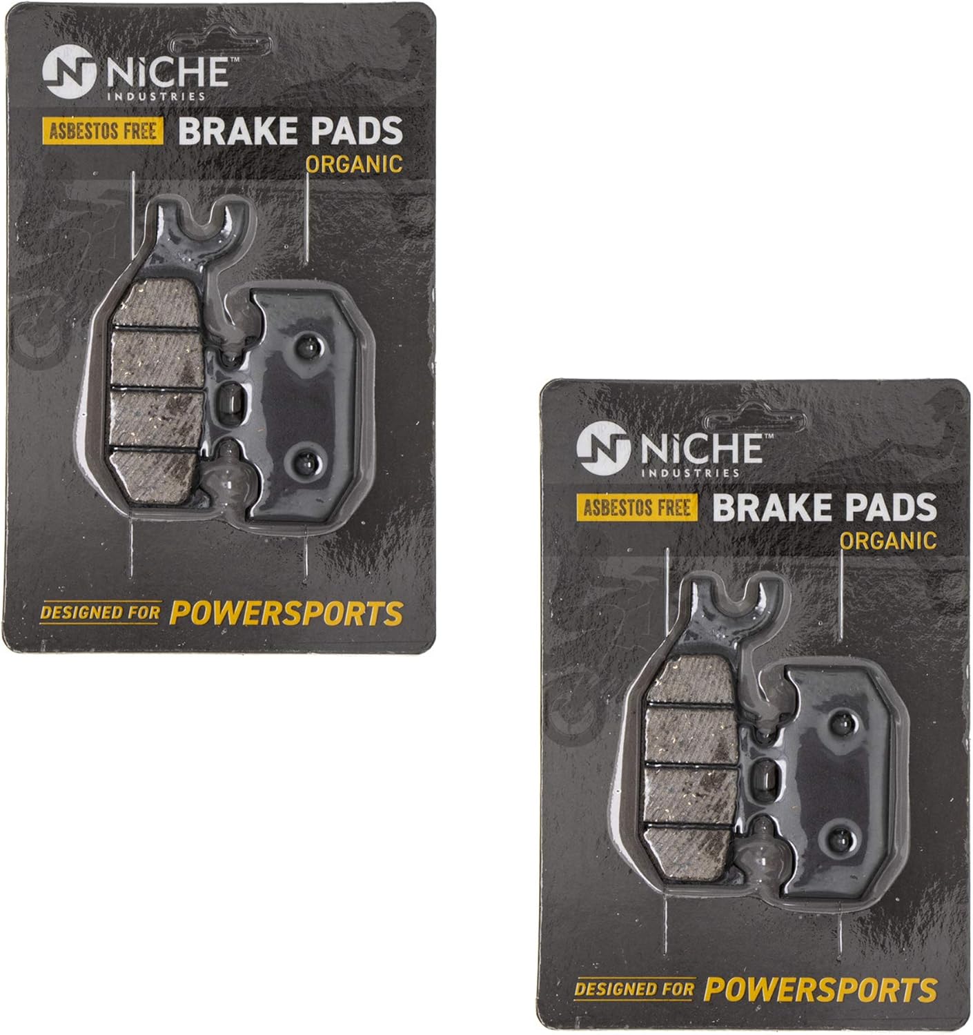 Rear Left/Right Brake Pad Set Organic 2 Pack C625962