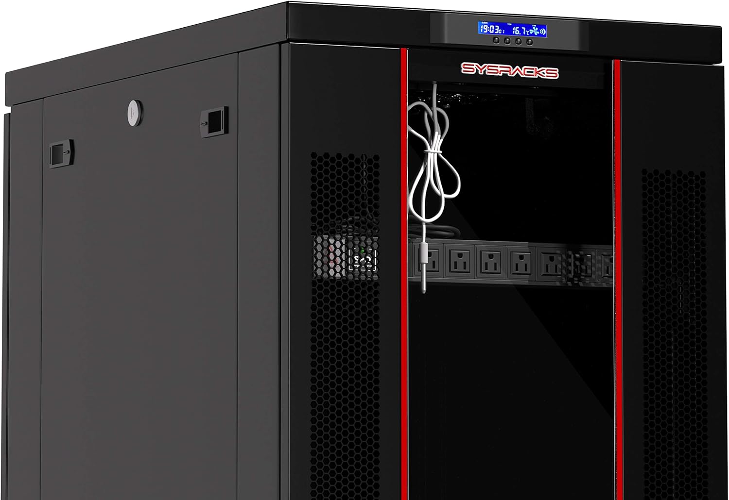 42 U Free Standing Network Rack Server Cabinet K965