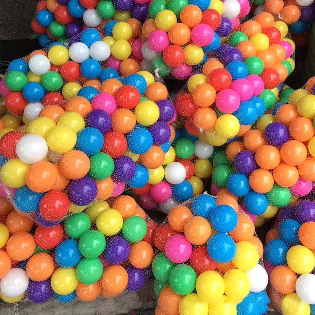 50pcs Colorful Plastic Ball Pit Balls Crush Proof Ocean Ball G323799