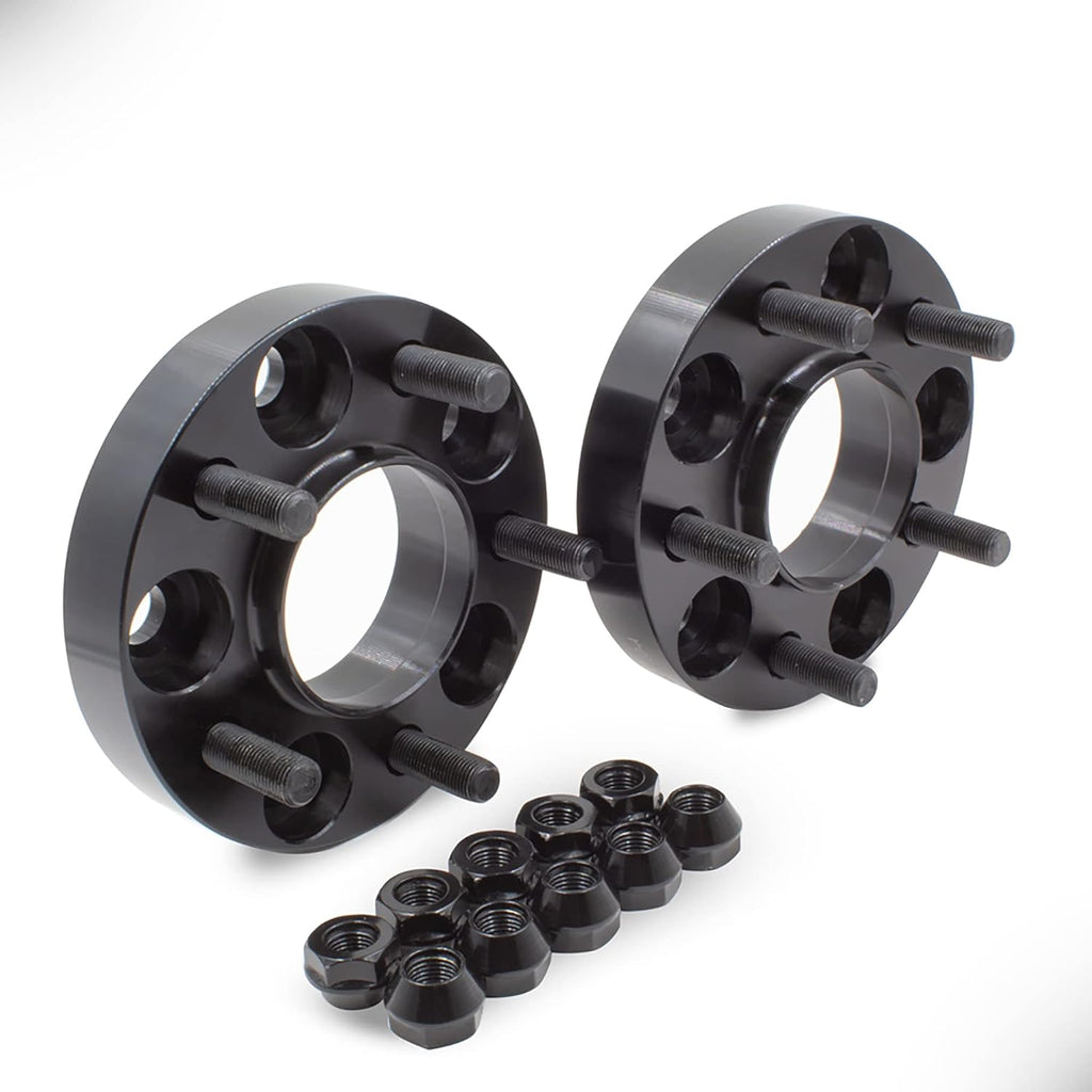 Wheel Adapters 5x4.50 to 5x4.50 Hub Centric 70.50mm Billet Aluminum 1" Thick Set of 2 J197