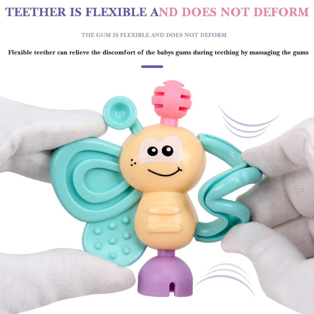 7Pcs Baby Rattles Toy Set E95508
