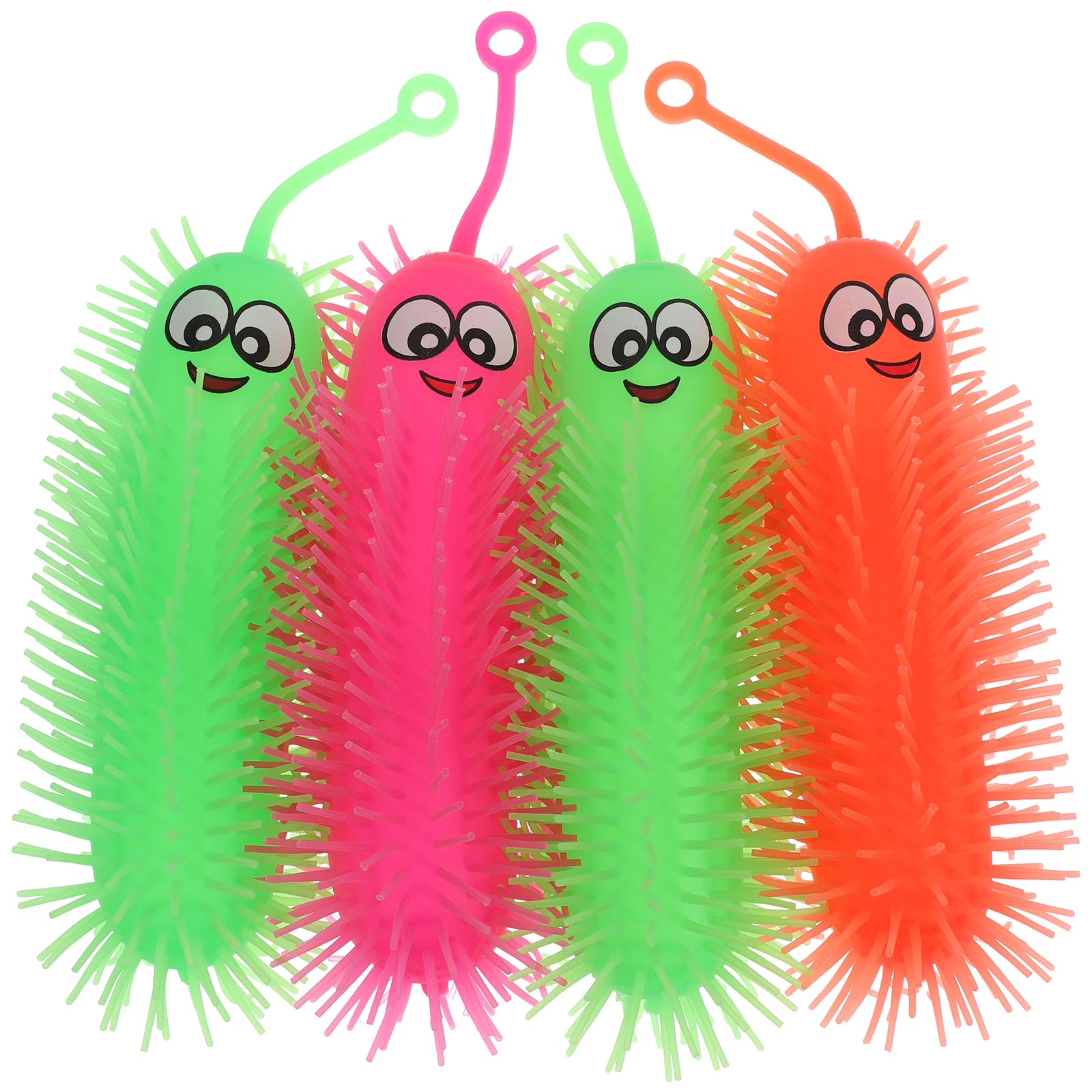 Flashing Inflatable Rubber Caterpillar Toy J897220