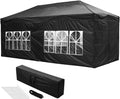 Navy 10x20 FT Pop Up Canopy Tent with Carry Bag X7184