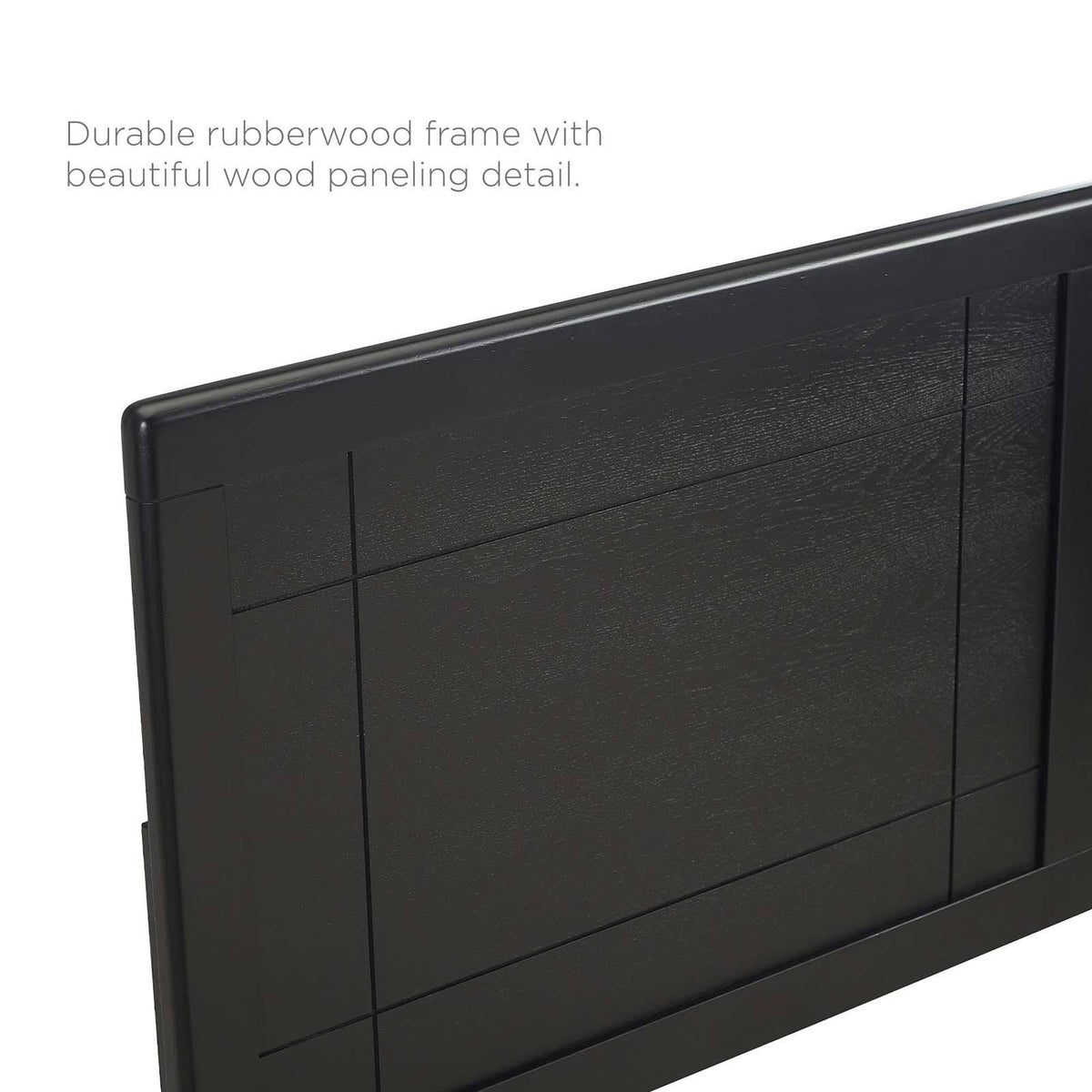 Gray Wood Queen Headboard D84872
