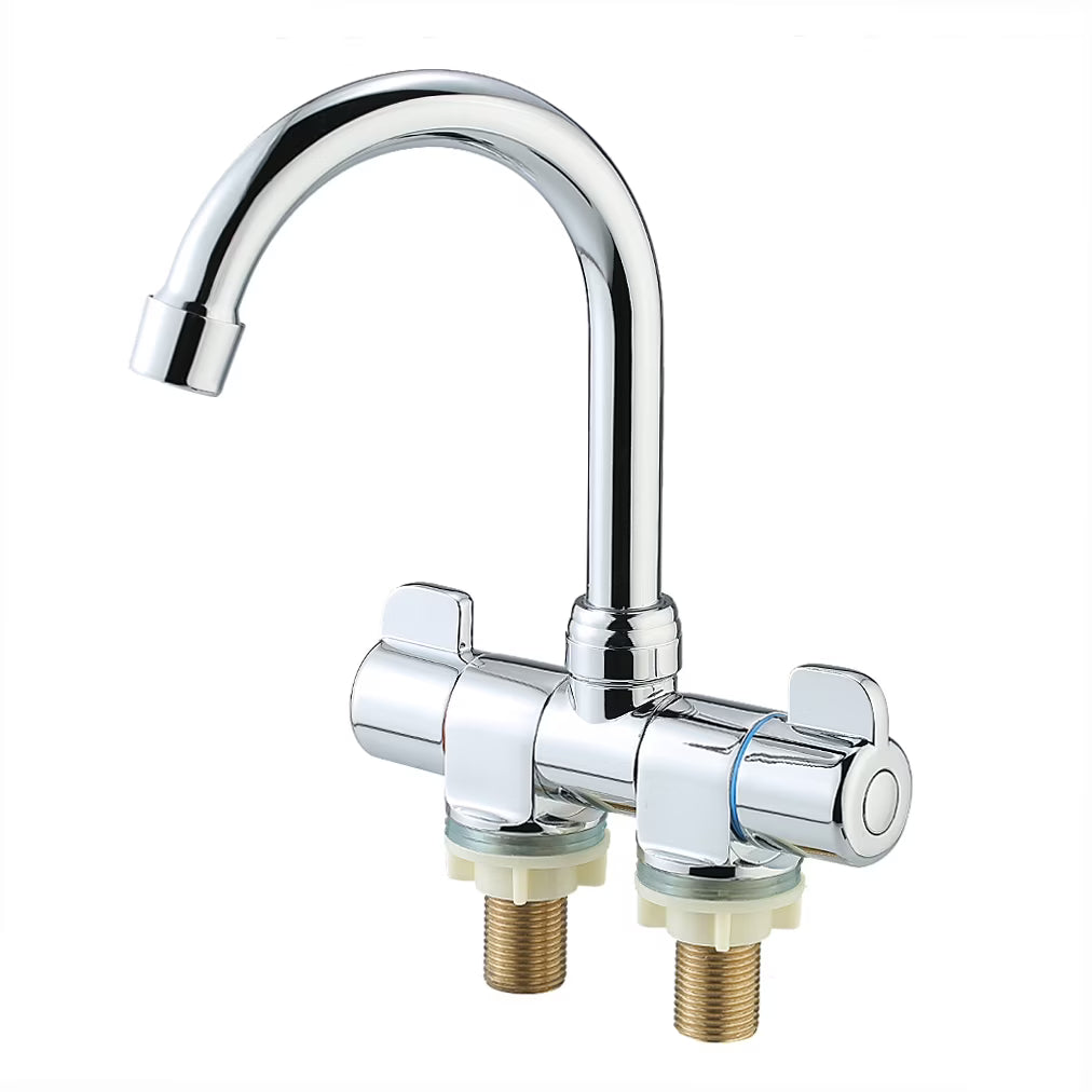 Foldable Kitchen Faucet with Hot and Cold Water J116