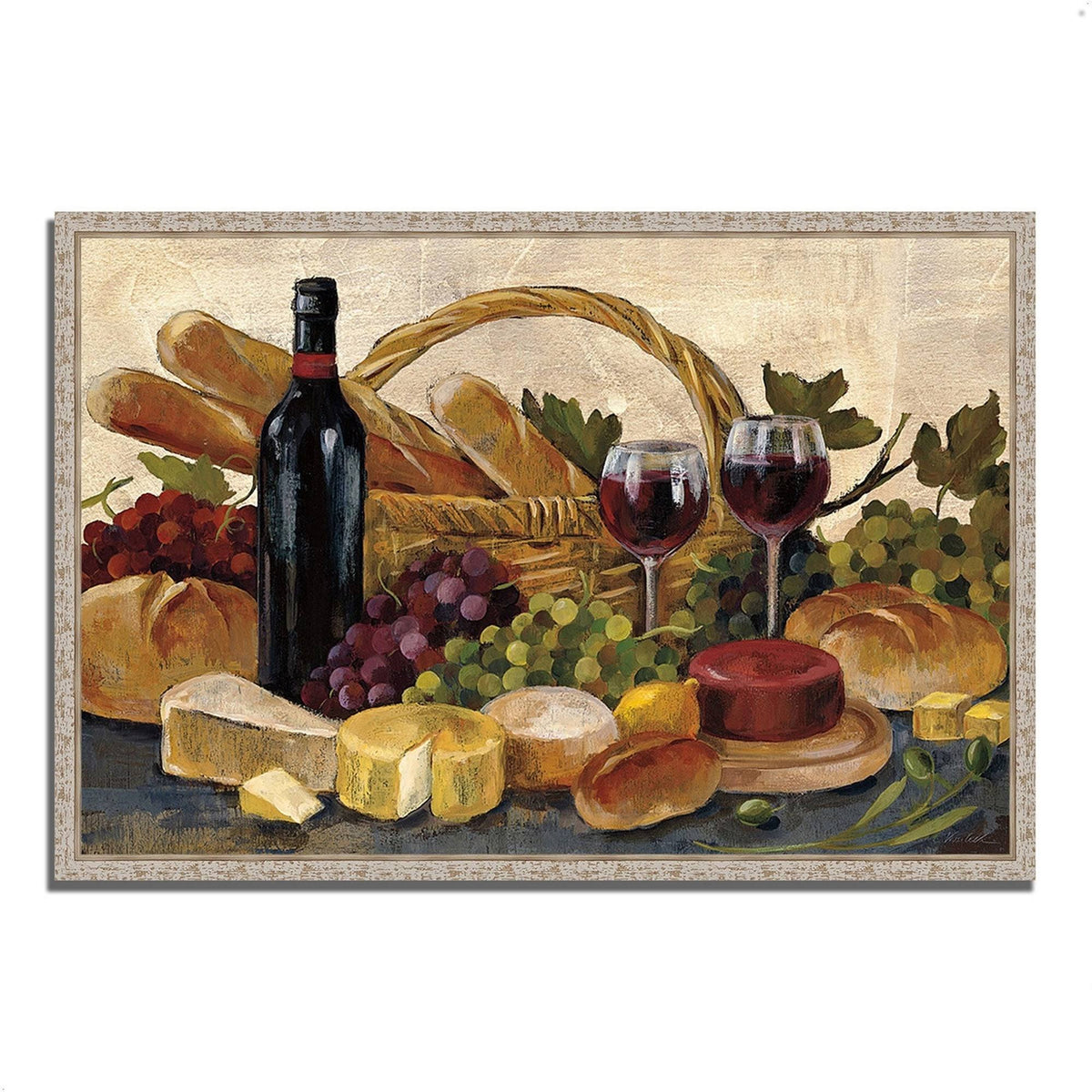 Tuscan Evening Wine Fine Art Giclee Print U3901