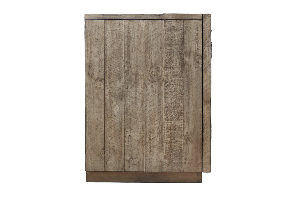 Light Gray Wood TV Stand A198701