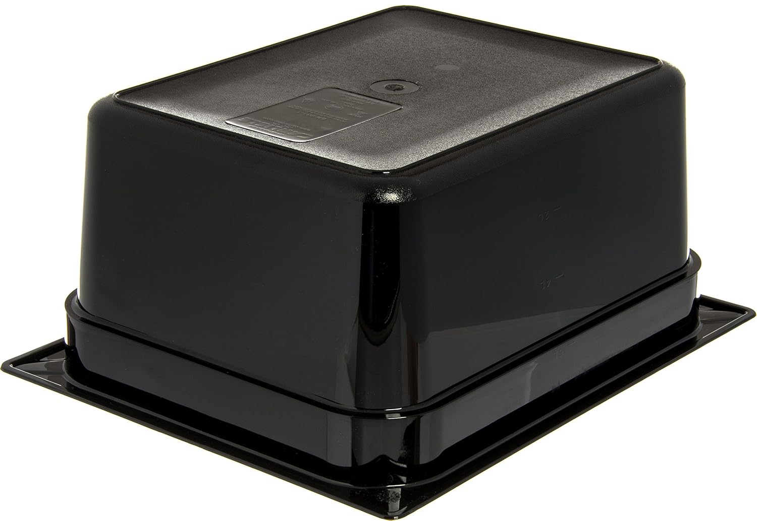 Black Half-Size Food Pan, 8.7 qt, Case of 6 T907111