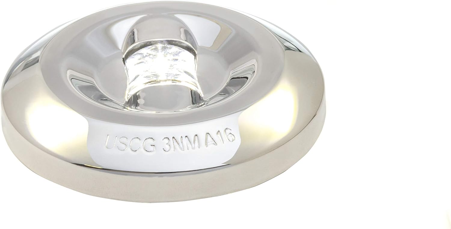 Universal Watertight Marine Boat LED Round Transom Light Z663