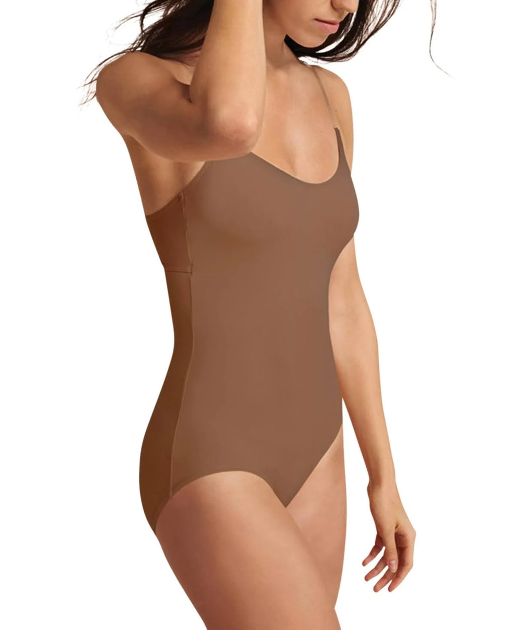 Large Mocha Camisole Leotard A10148
