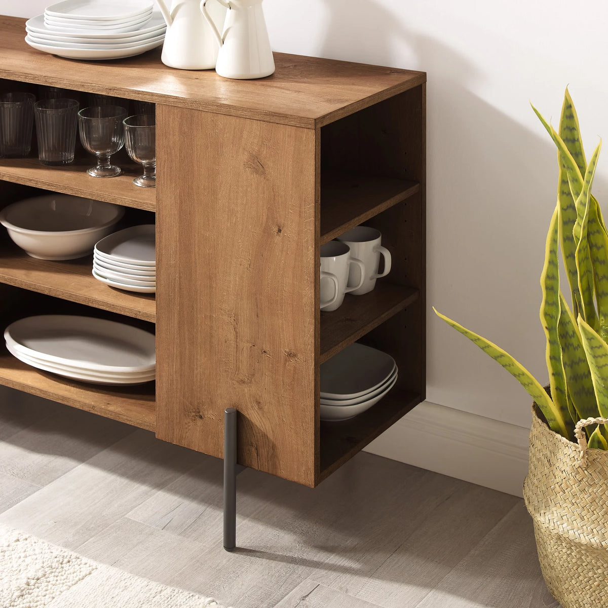 English Oak Console Table F522955