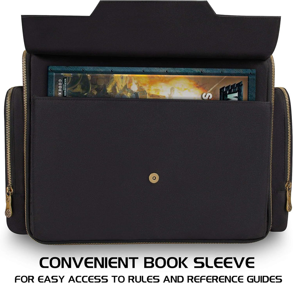 Portable Miniature Figure Storage Case with 4 Foam Layers F852775