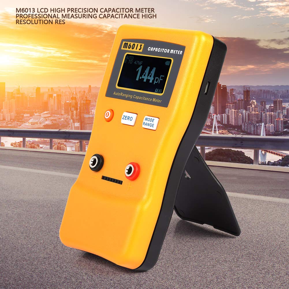 M6013 LCD Capacitor Meter Capacitance Resistance Tester J2330