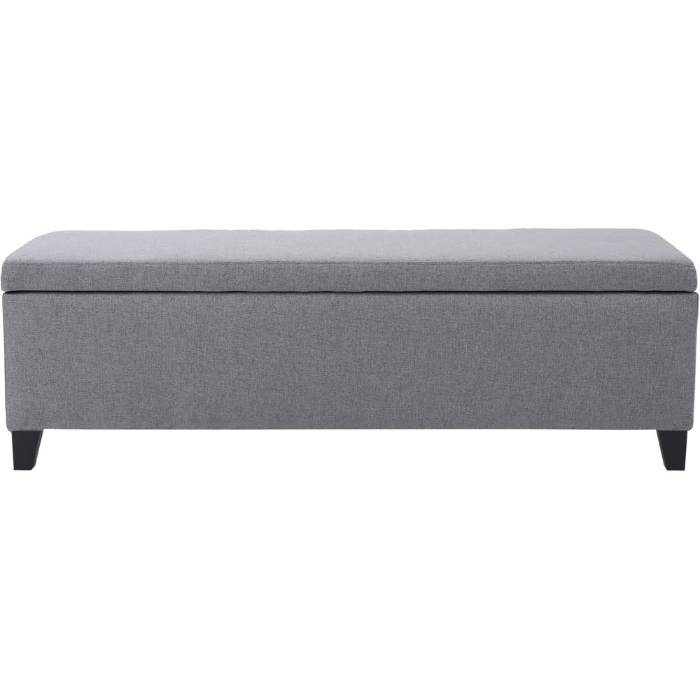 Gray Storage Ottoman B10162
