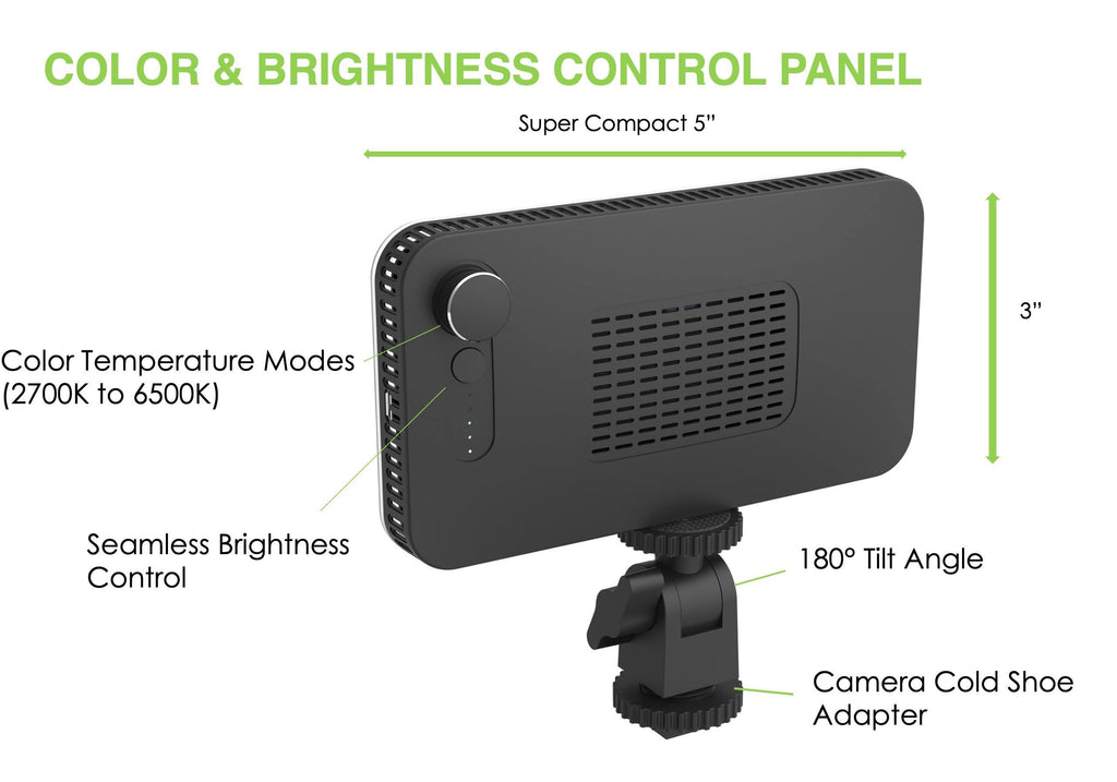 On-Camera LED Video Light U62944
