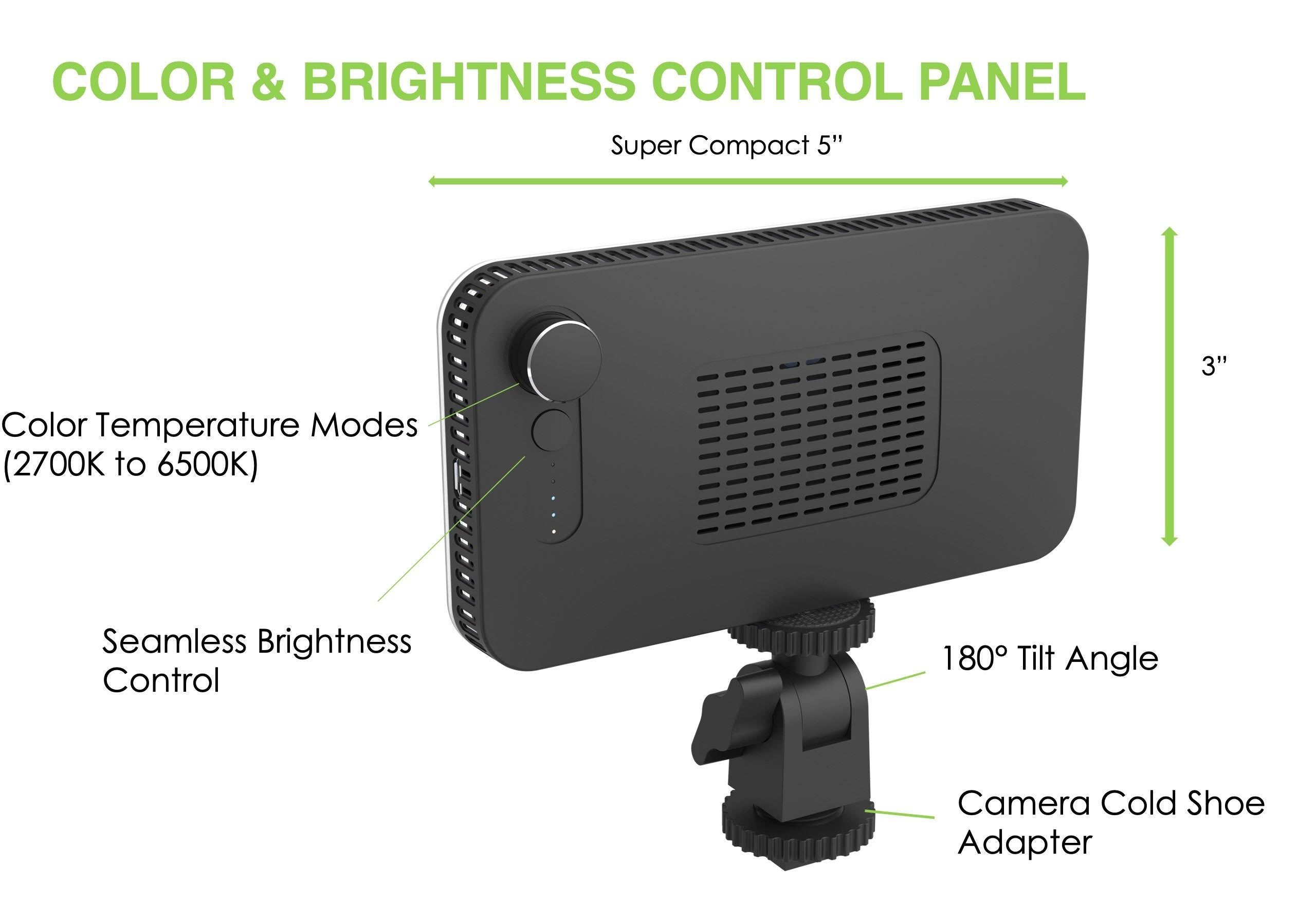 On-Camera LED Video Light U62944