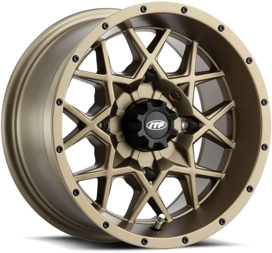 Bronze 14 Wheels 30 Tires 4x156 Bolt Pattern 12mmx1.5 Lug Kit G14140