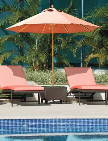7.5 ft Octagon Cafe Bistro Umbrella X666