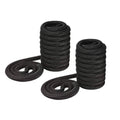 Black Double Braided Nylon Dock Lines, Set of Two H524