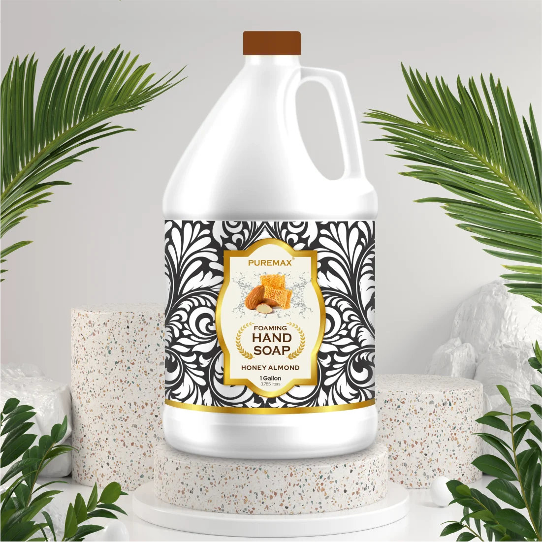 Foaming Hand Soap Refills Honey Almond 128 fl oz R355848
