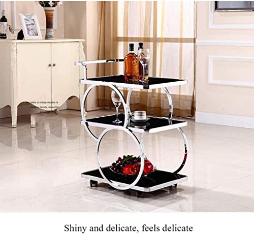 Stainless Steel Rolling Bar Cart T719