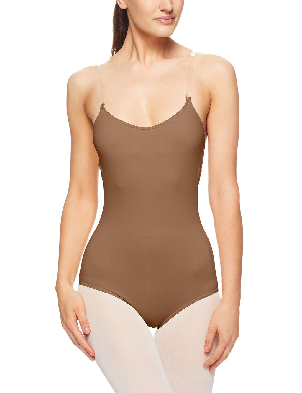 Large Mocha Camisole Leotard A10148