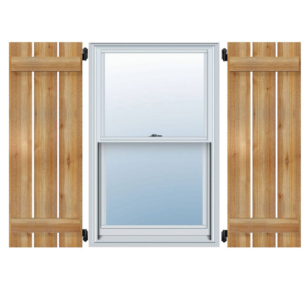 Rough Sawn Board-n-Batten Shutters K909325