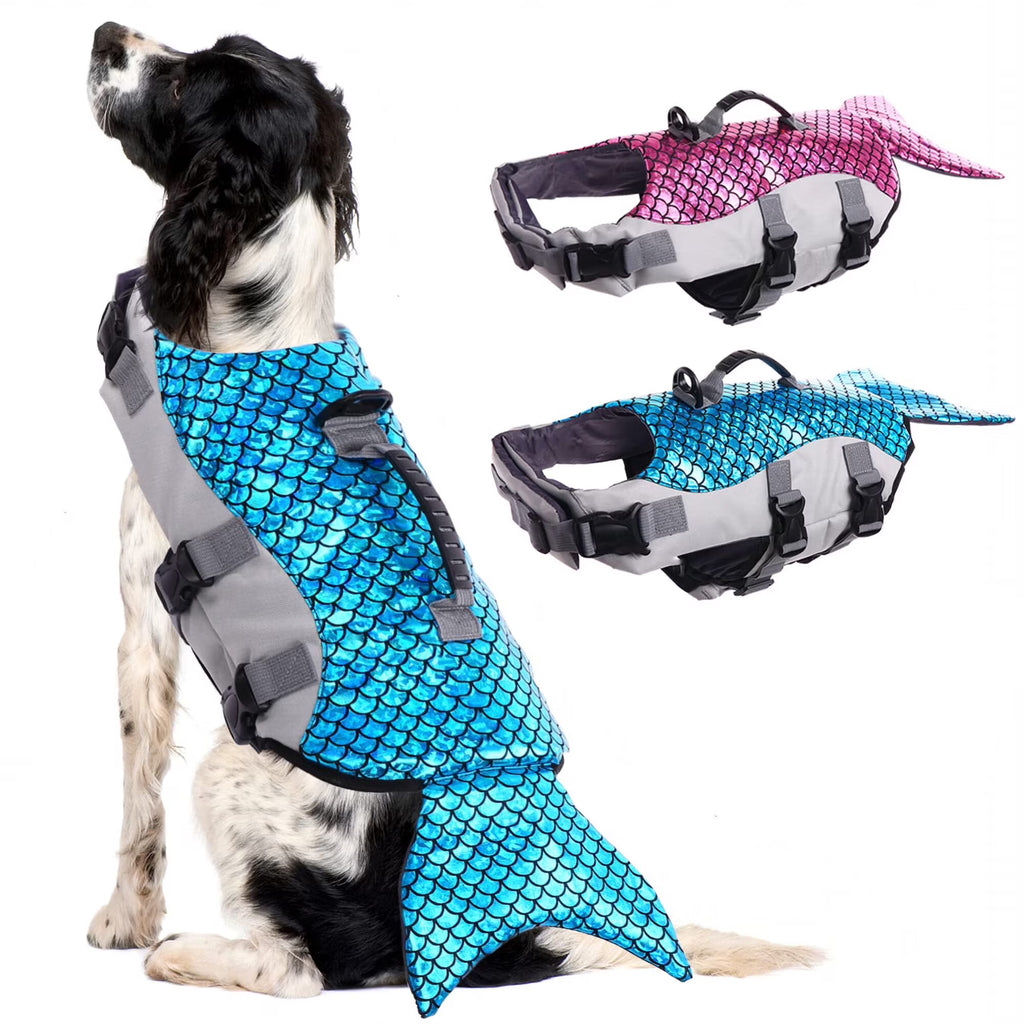 Dog Life Jacket with Reflective Stripes Y4608