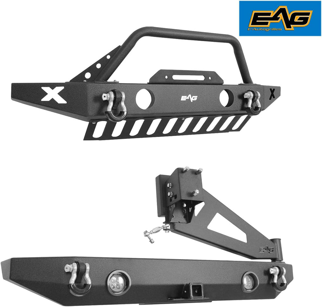Front Bumper with Tire Carrier Combo Q91997